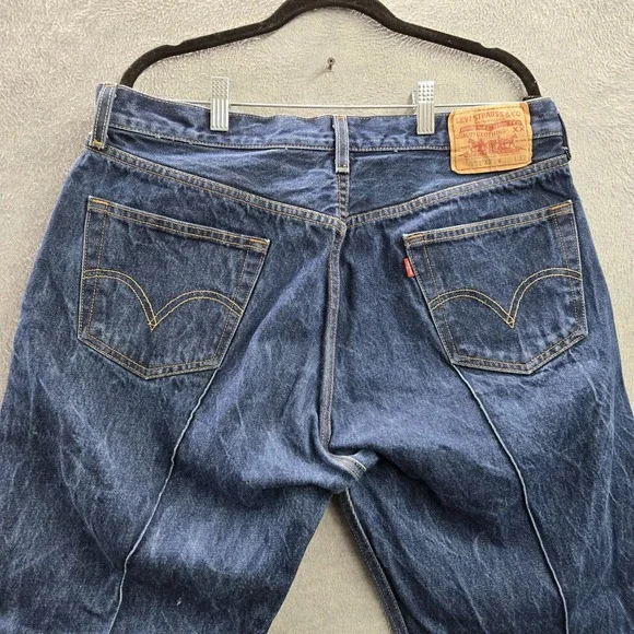 VINTAGE Levi's 501 XX Men Jeans 38X32 Blue Denim Original Fit Straight Y2K